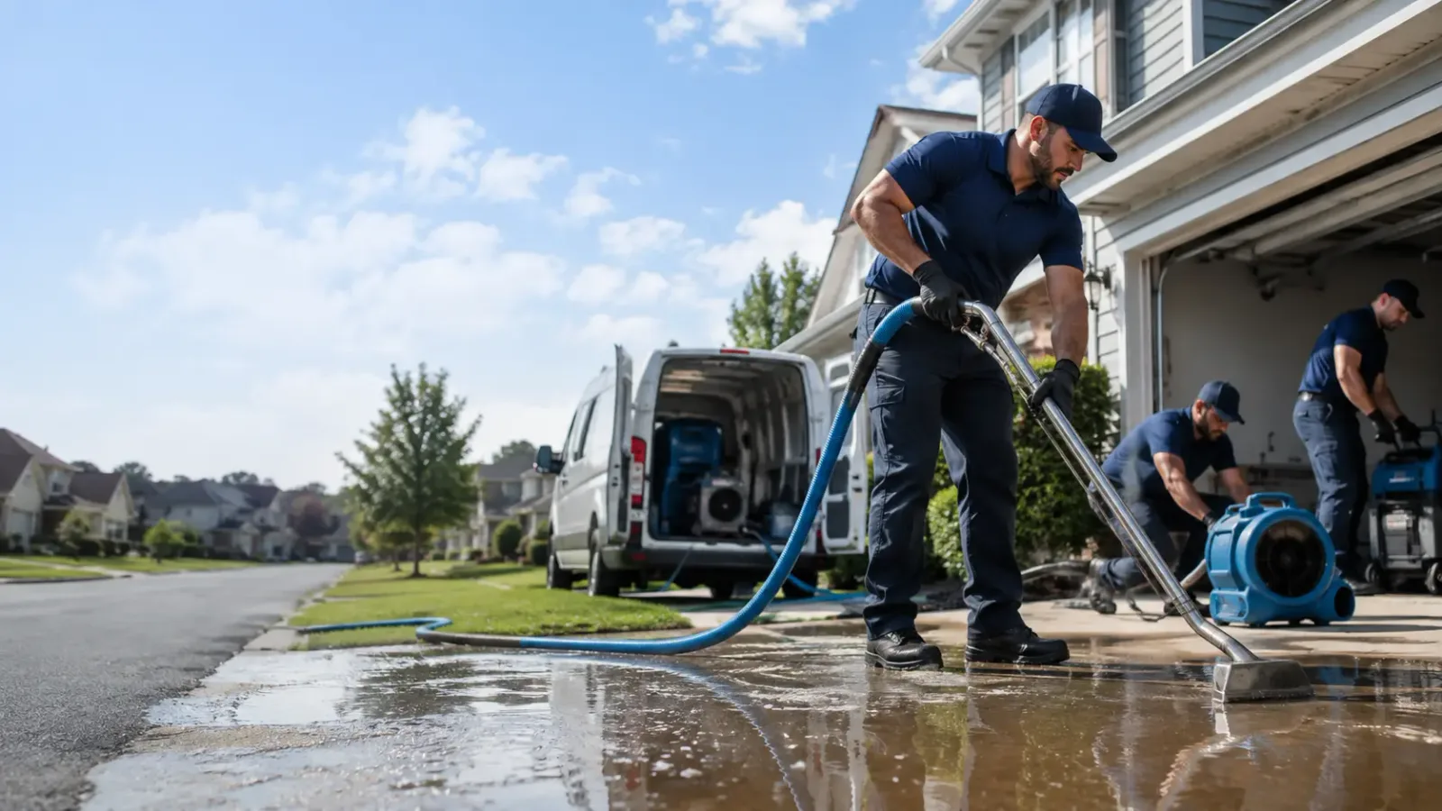 Flood Damage Restoration in Coppell, TX